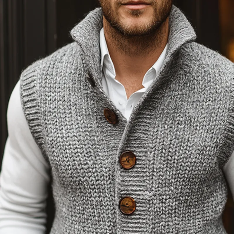 Cargo Pocket Knit Vest