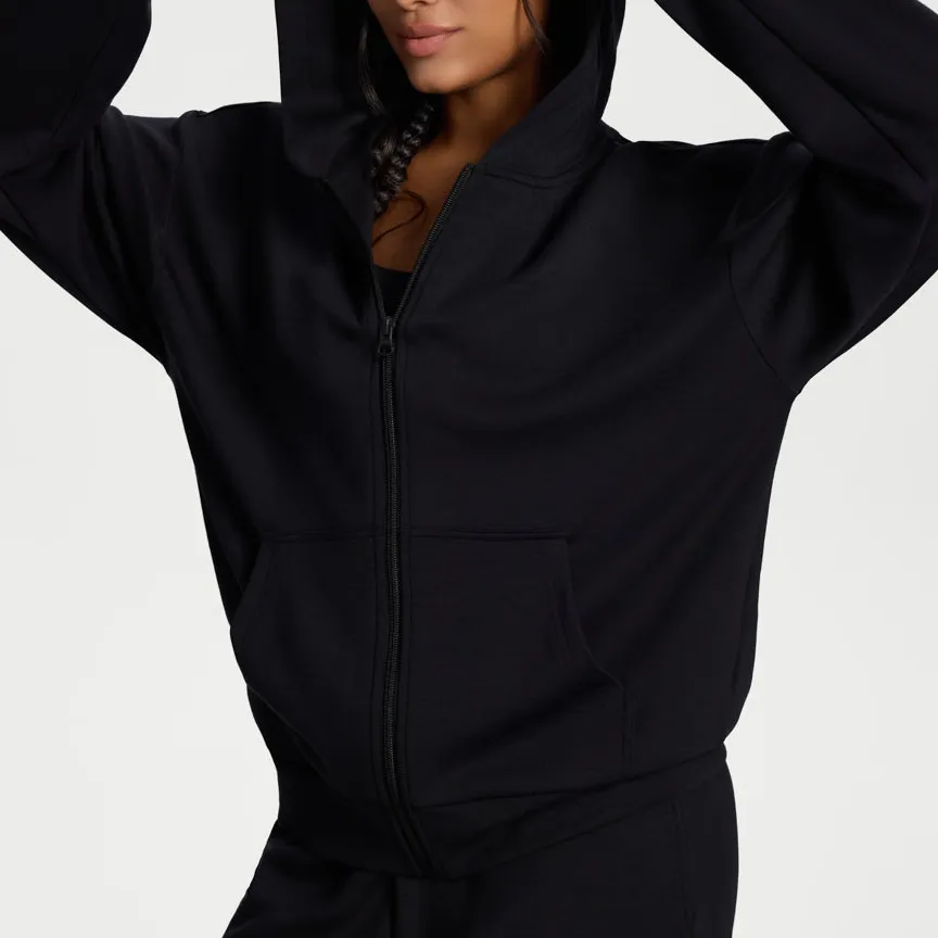 Relaxed Studio Oversized Zip Hoodie