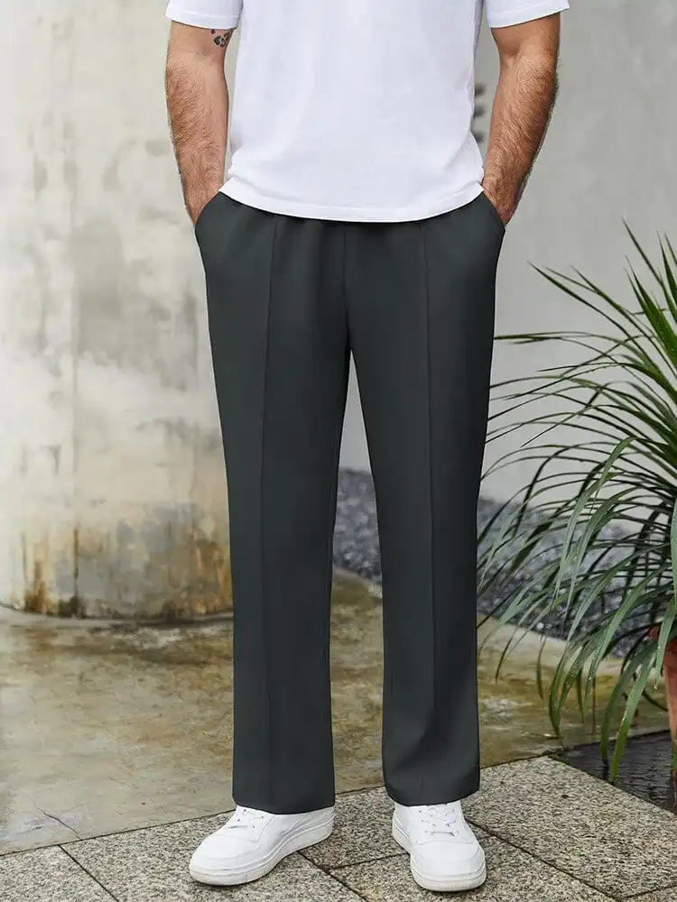 Textured Knit Jogger Pants