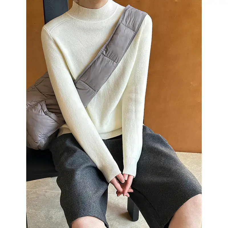 Half Neck Casual Sweater
