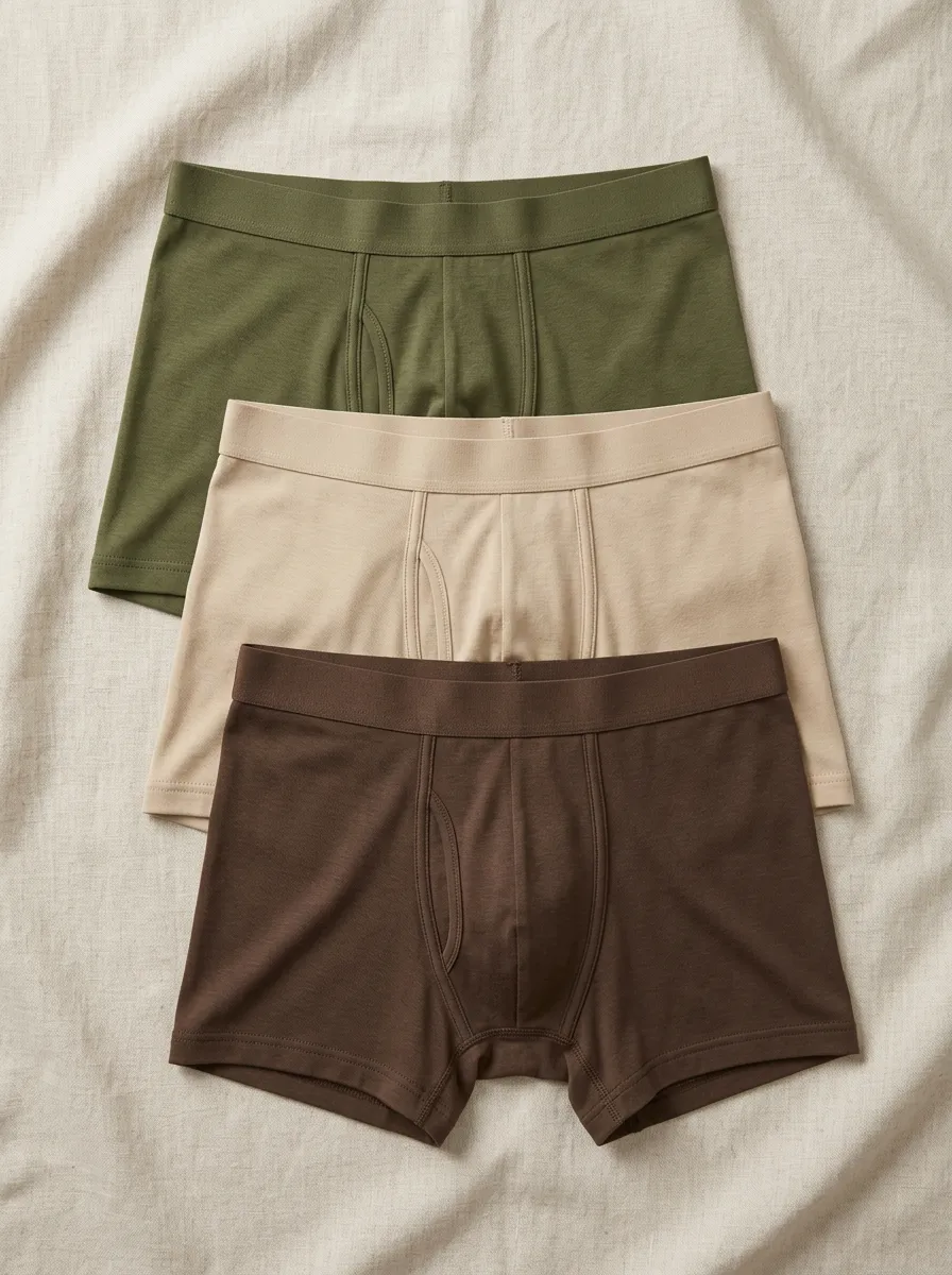 Men's Clean Collection Cotton Boxer Briefs Set