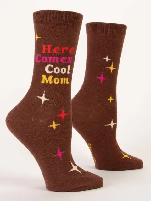 Women's Here Comes Cool Mom Crew Socks