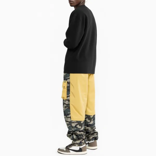 Camouflage Yellow Cargo Pants