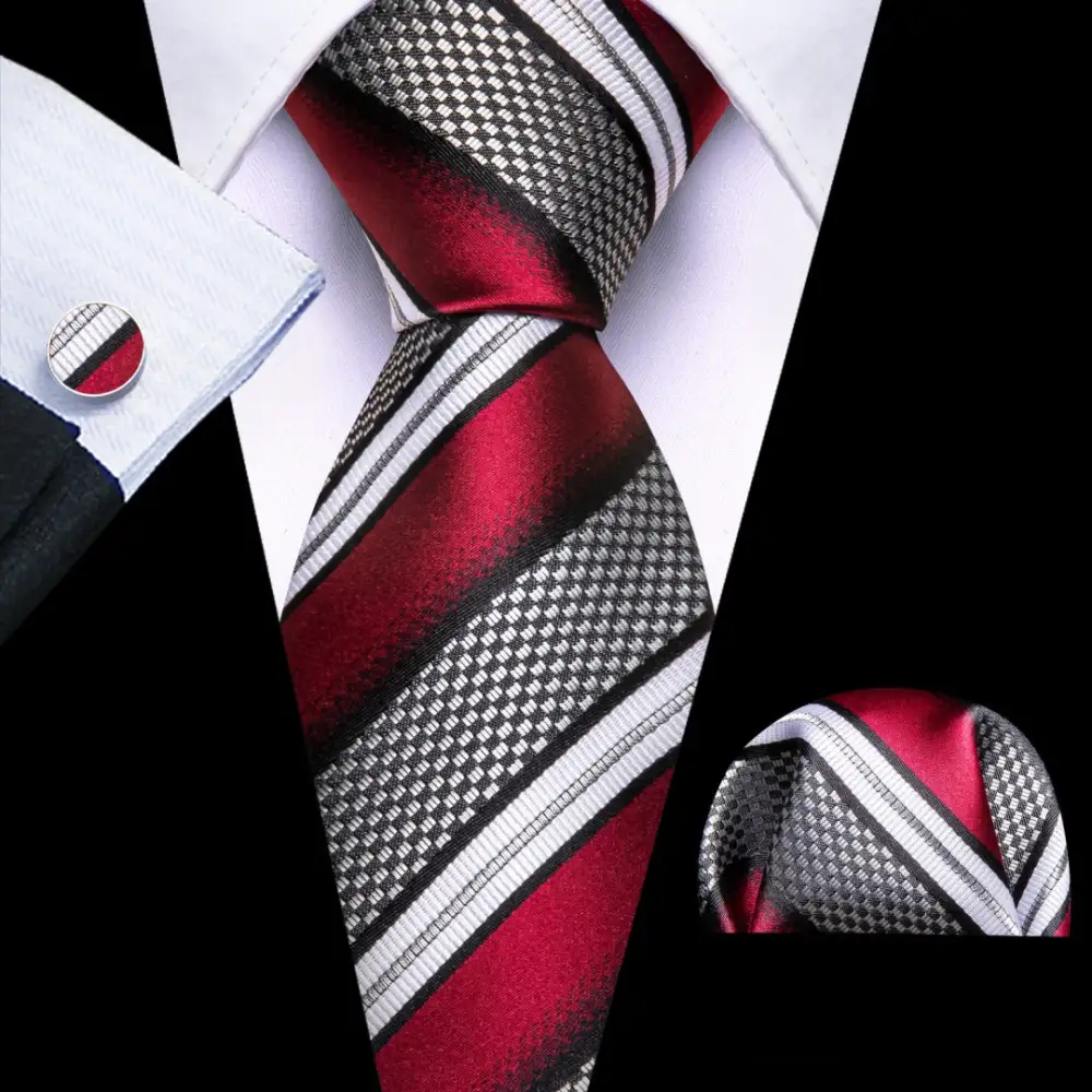 Versatile Striped Necktie Set
