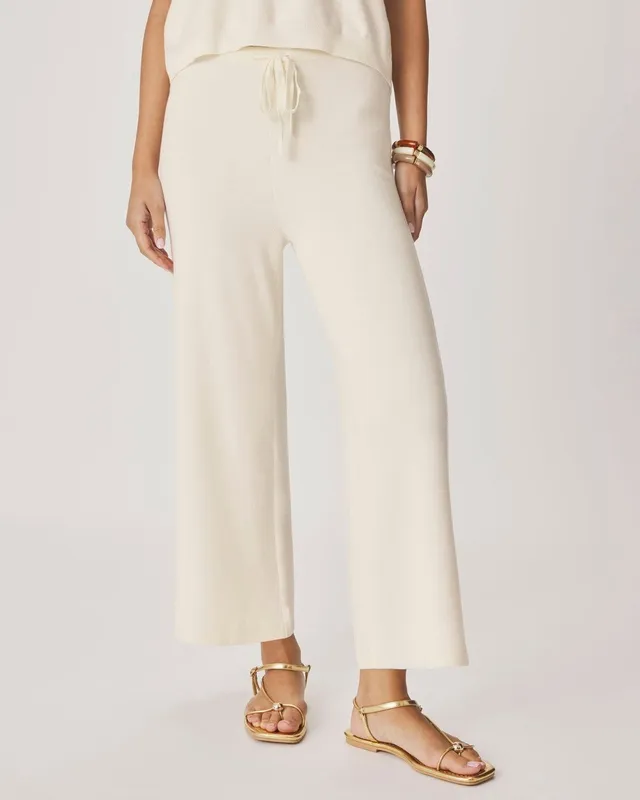 Cropped Knit Pant Pants