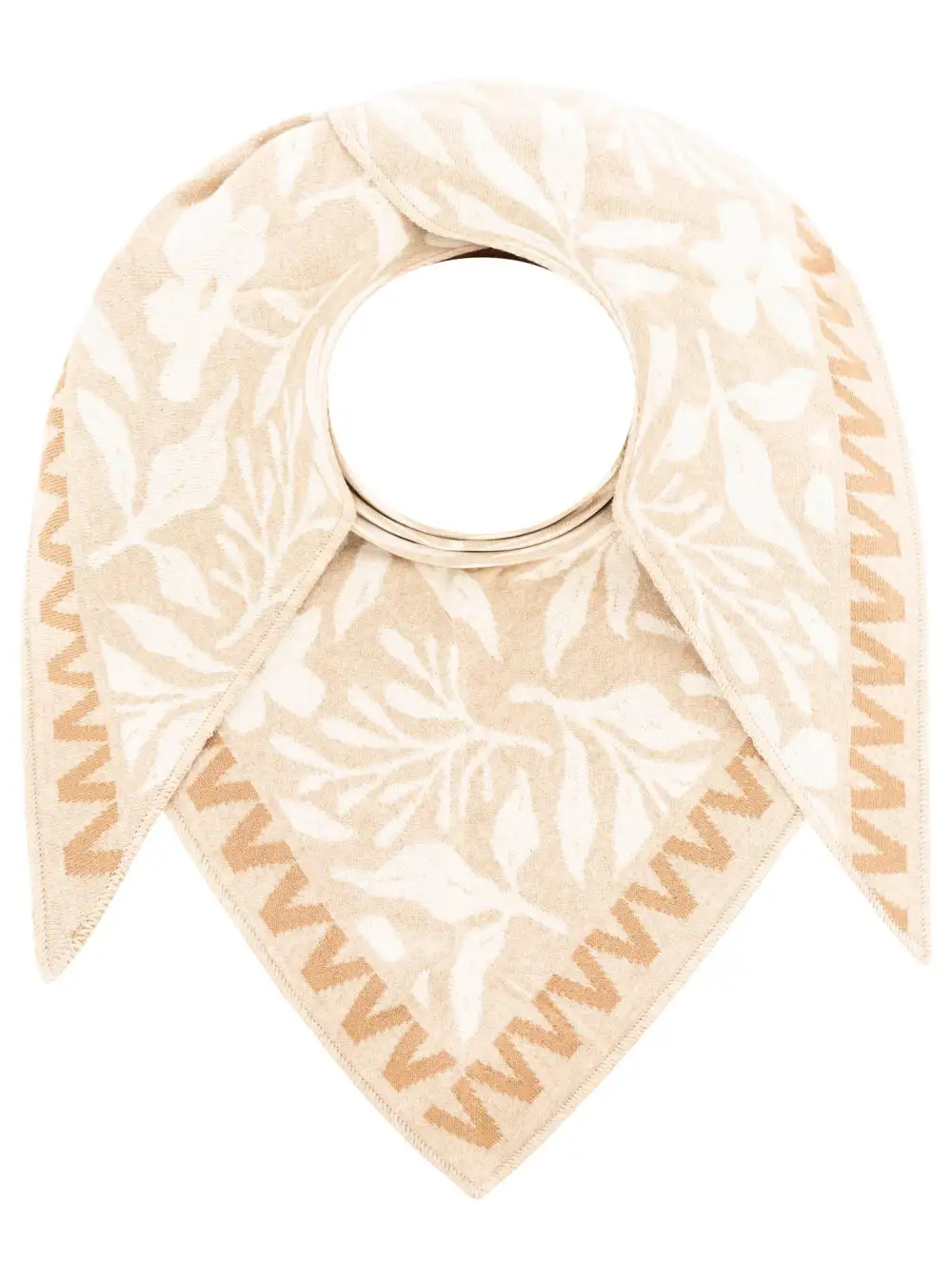 Textured Casual Cotton Wool Heart Pattern Fashion Scarf