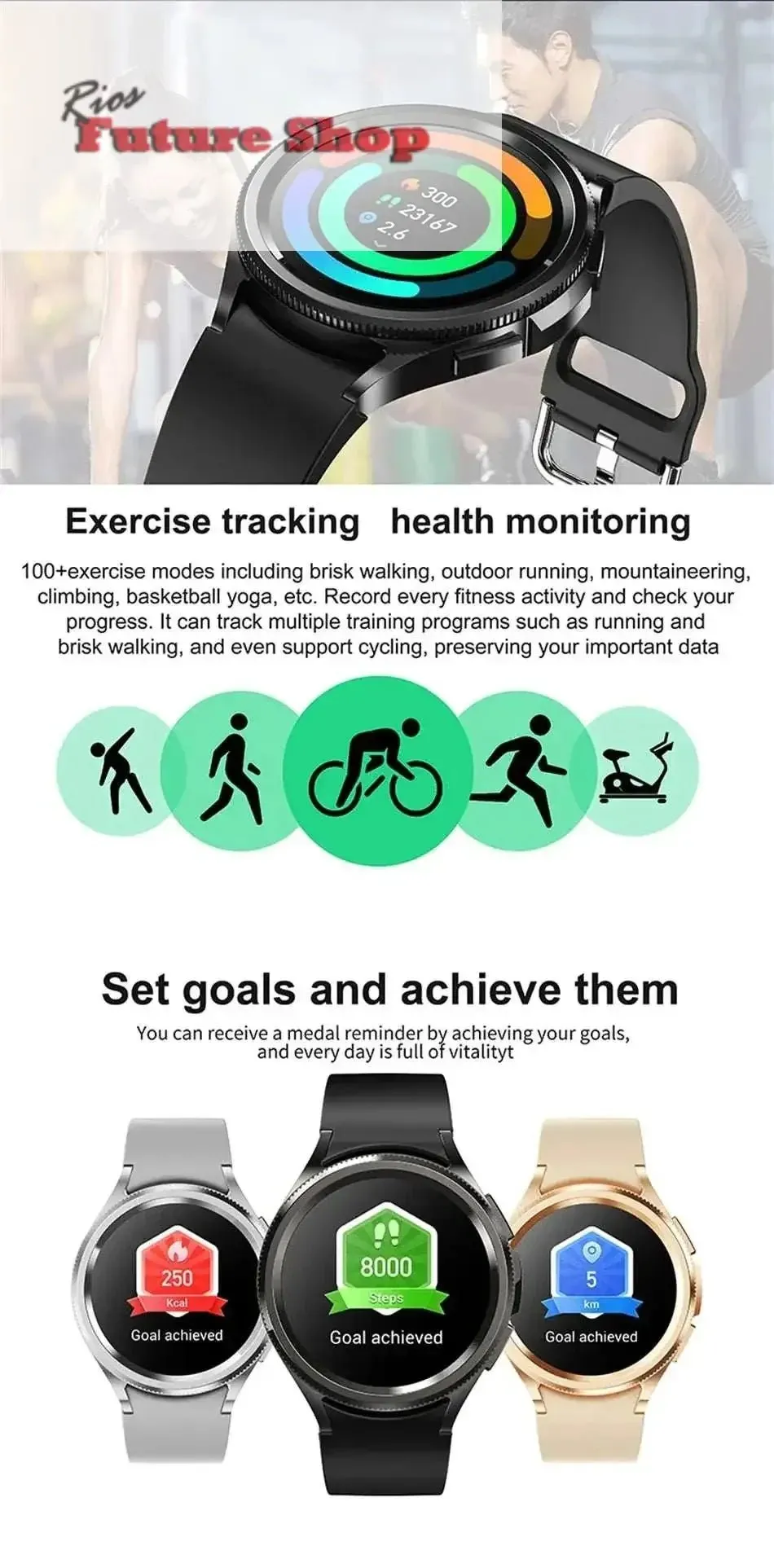 Apple Smartwatch | Smartwatch with Health & Fitness Tracking