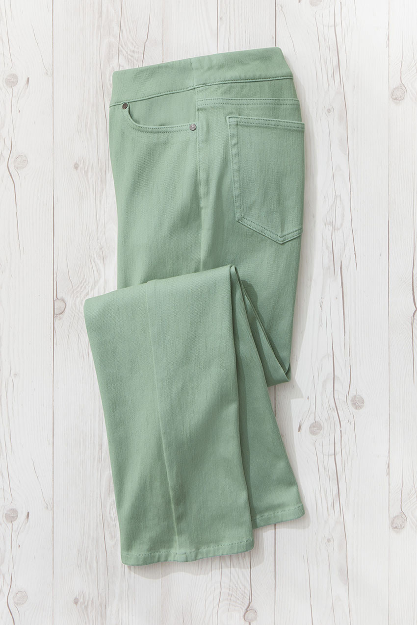 Knit Denim ShapeMe® Slim Leg Jeans