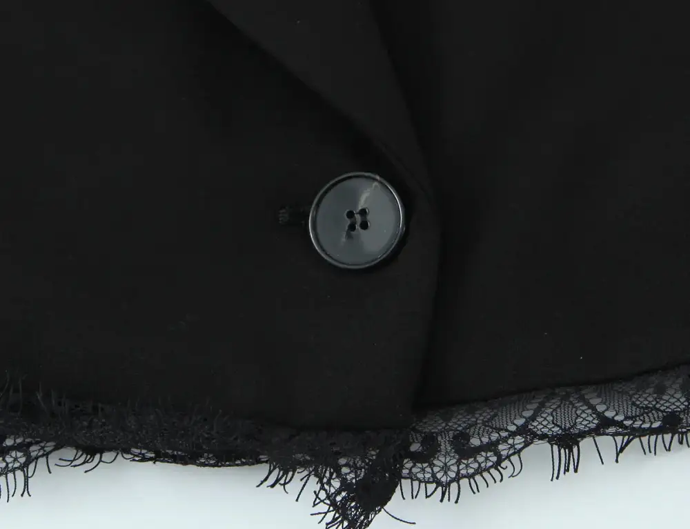 Cropped Double Breasted Blazer