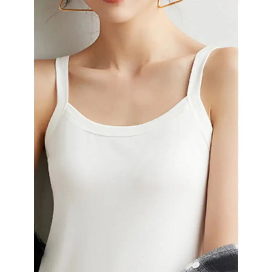 Plus Size Scoop Neck Tank Top