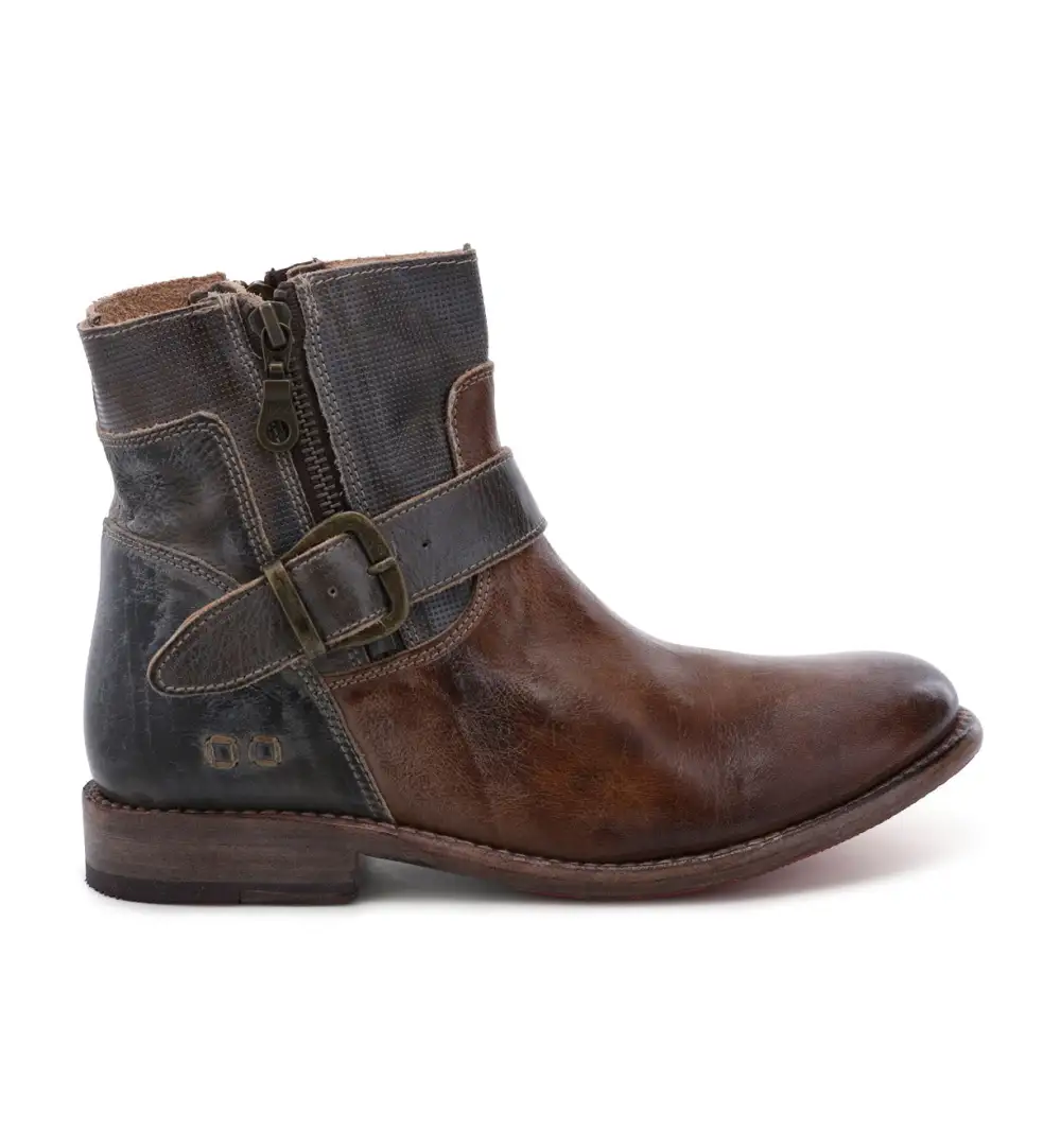 Buckled Perforated Everyday Boots