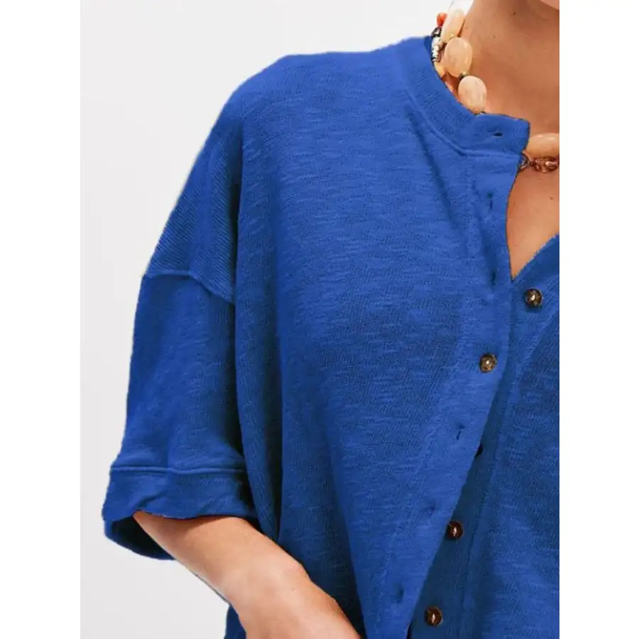 Button Down Half Sleeve Shirt