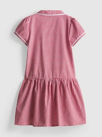 3-7yrs | Cotton Rich Gingham Check School Dress