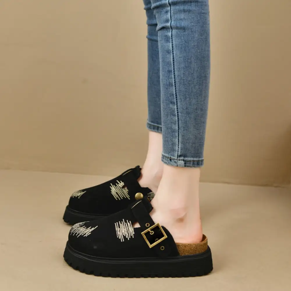 Platform Round Toe Loafers