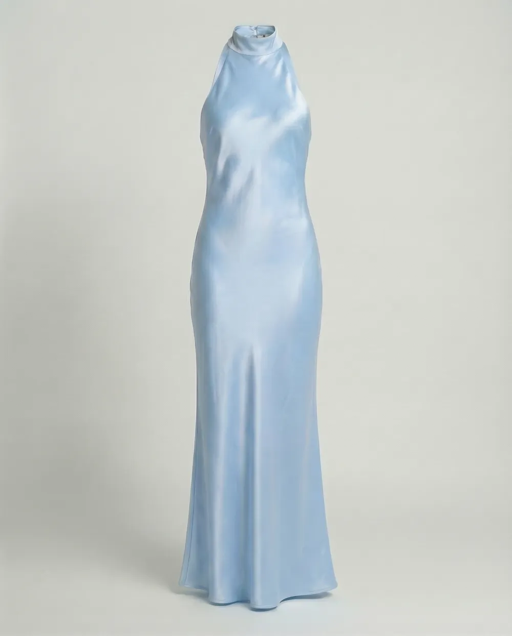 Women's Satin Bridal Maxi Dress