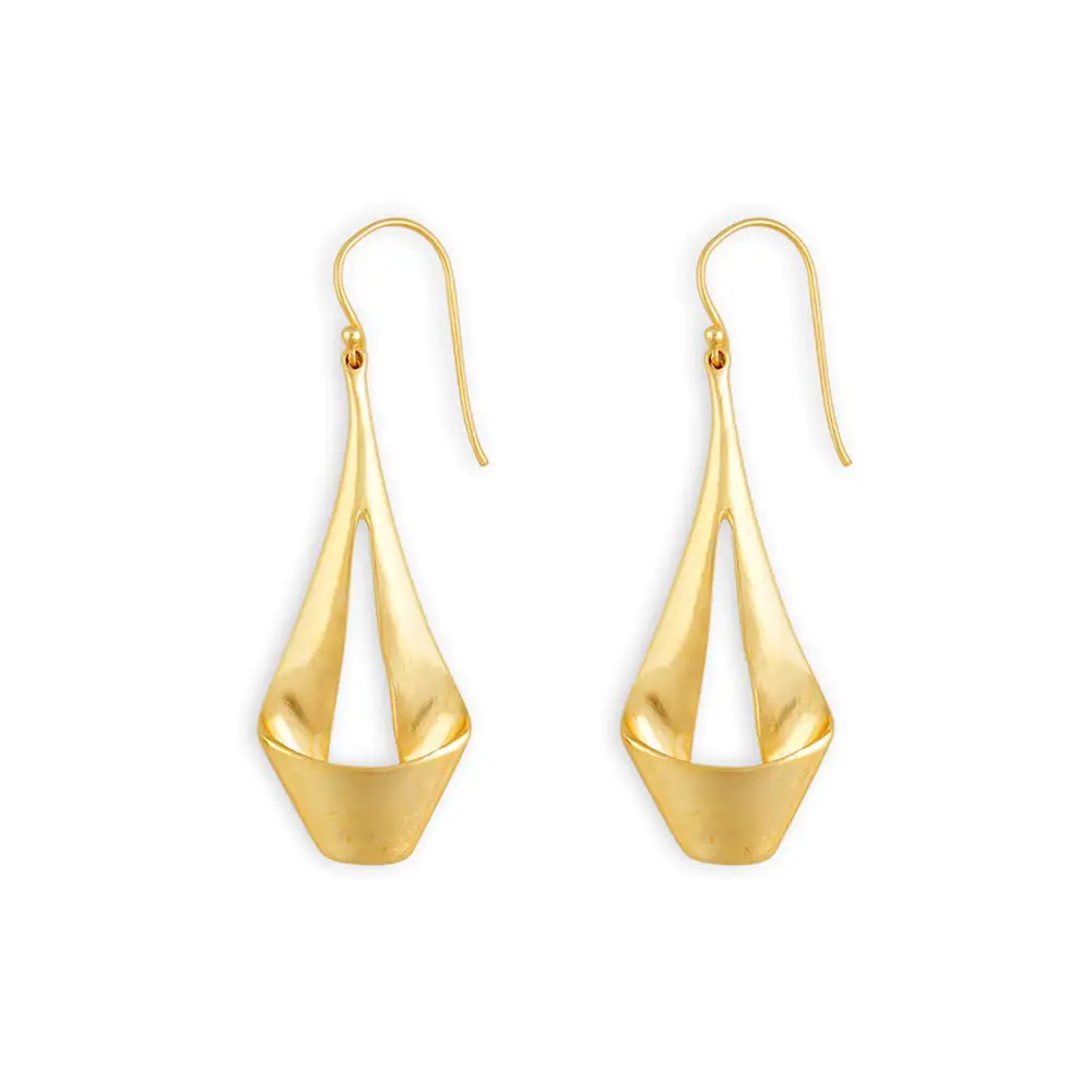 Dynamic Graceful Artful Statement Earrings