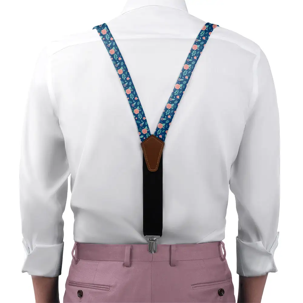 Asta Floral Pattern Suspenders