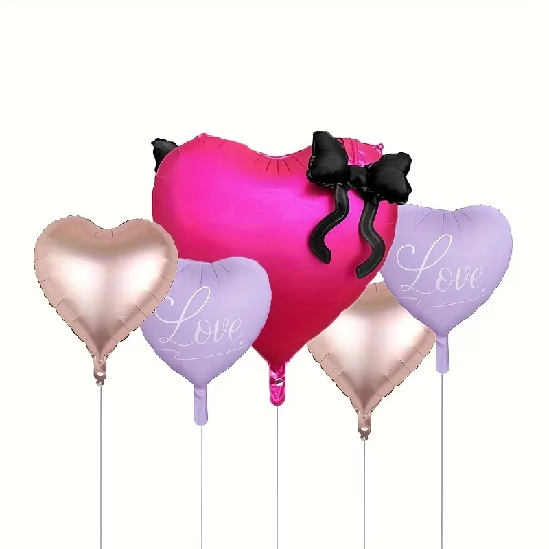 LOVE Heart Balloon Bouquet