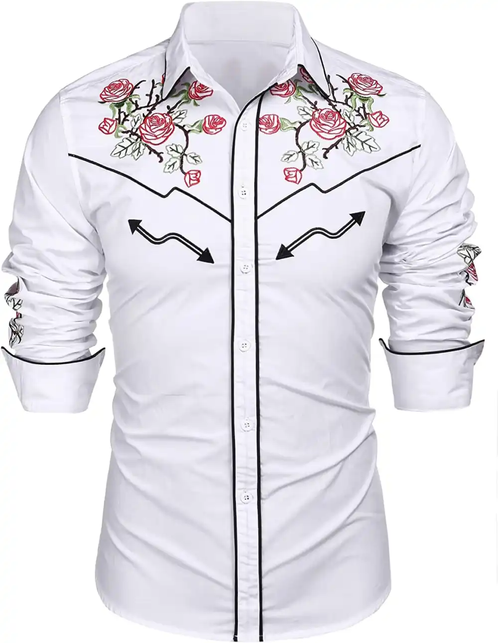 Cotton Button Down Dress Shirt