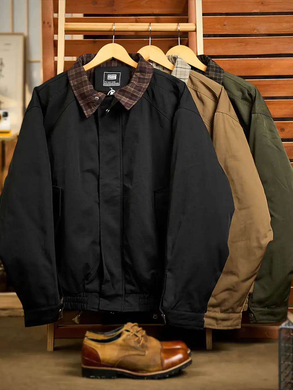 Men's Quilted Harrington Jacket