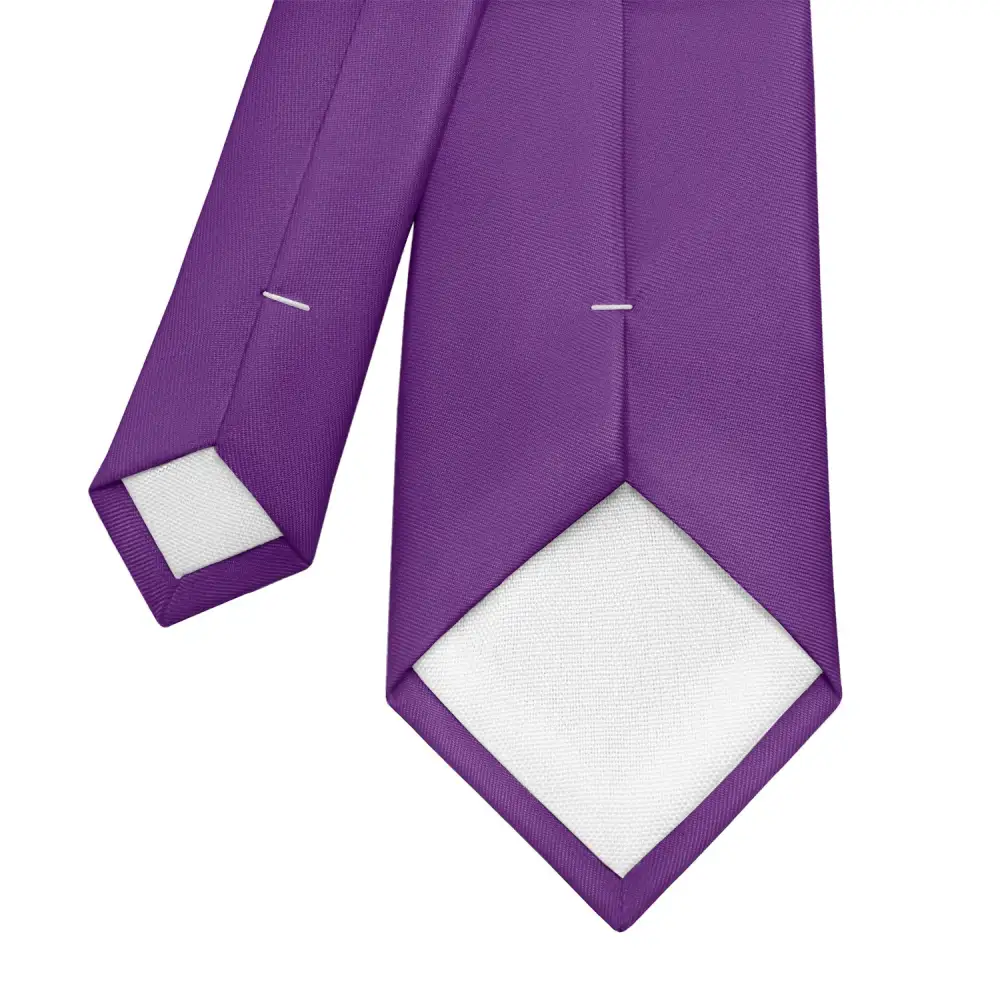 Distinctive Solid Statement Necktie