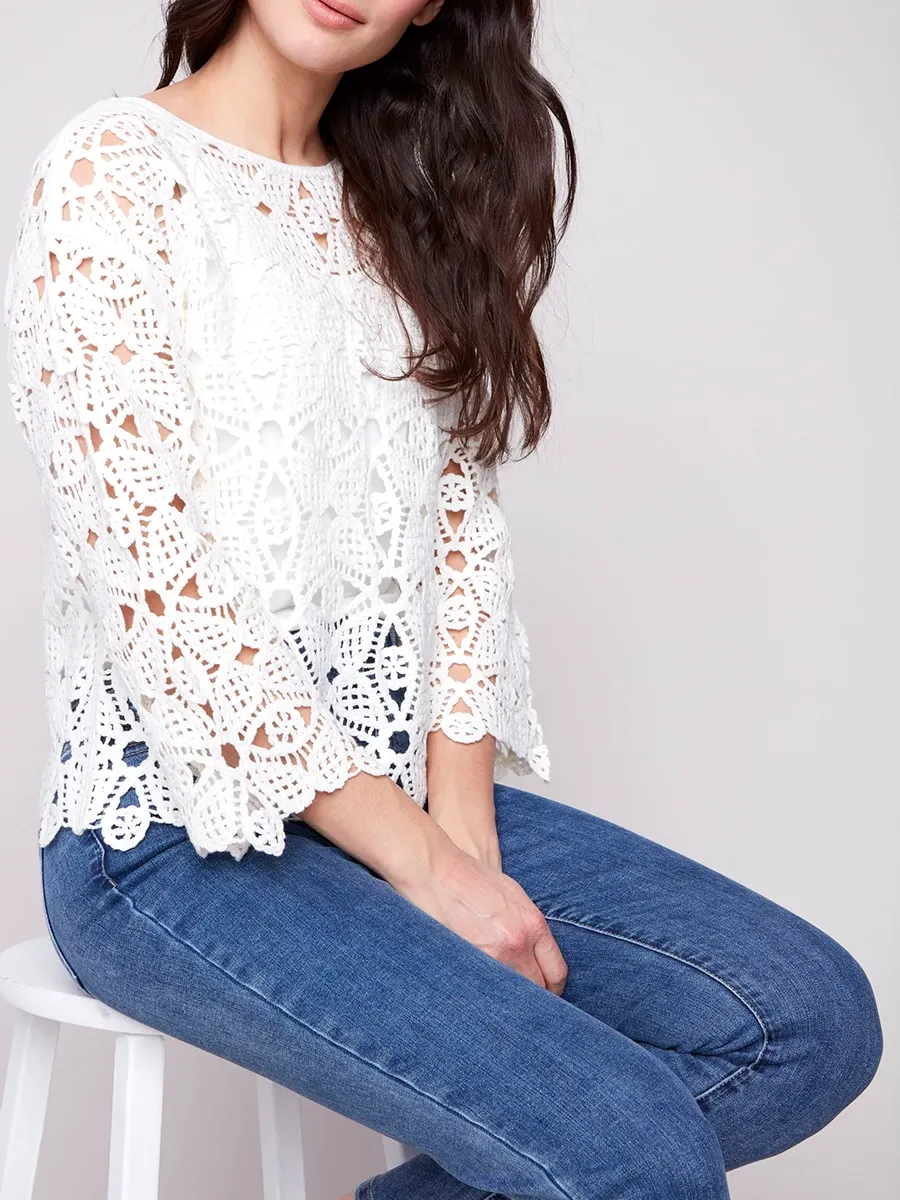 Elegant And High-End Art Pattern Women's Top