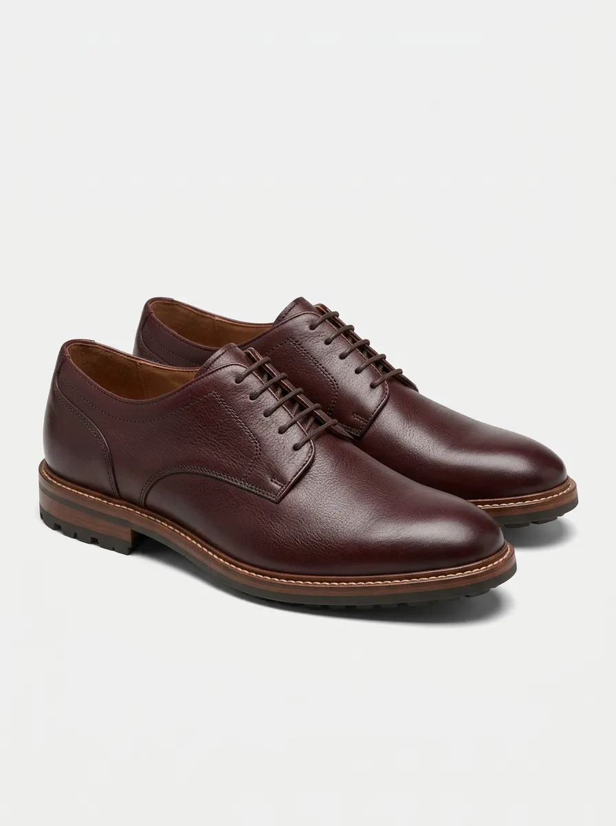 Men's Business Inspired Derby Dress Shoes