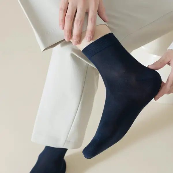 Silk Modal Lightweight Quarter Socks