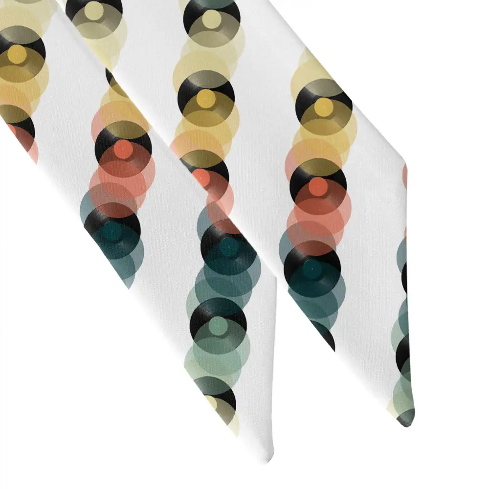 Funky Tunes Design Hair Scarf