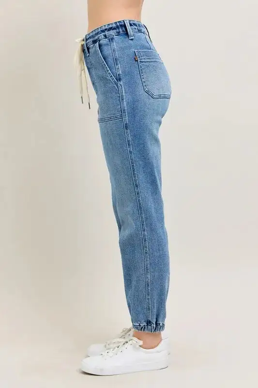 High Waist Denim Pants