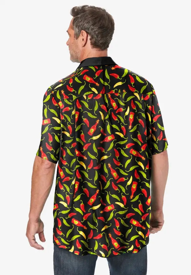 Printed Camp Shirt