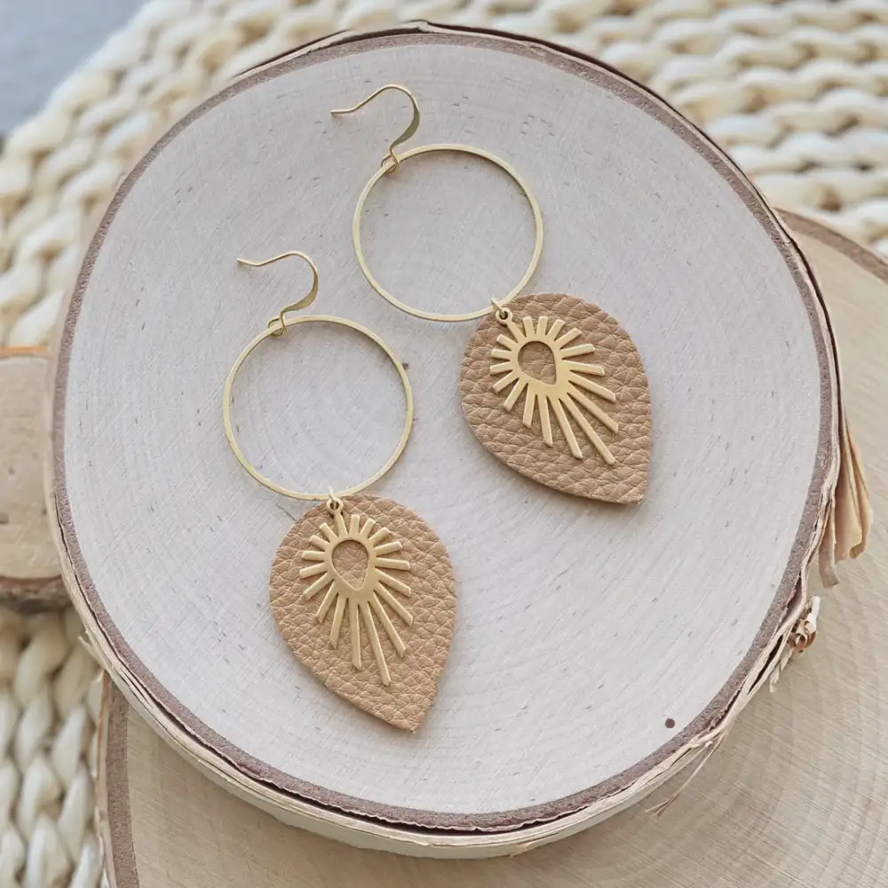 Gorgeous Hoop Earrings  Old