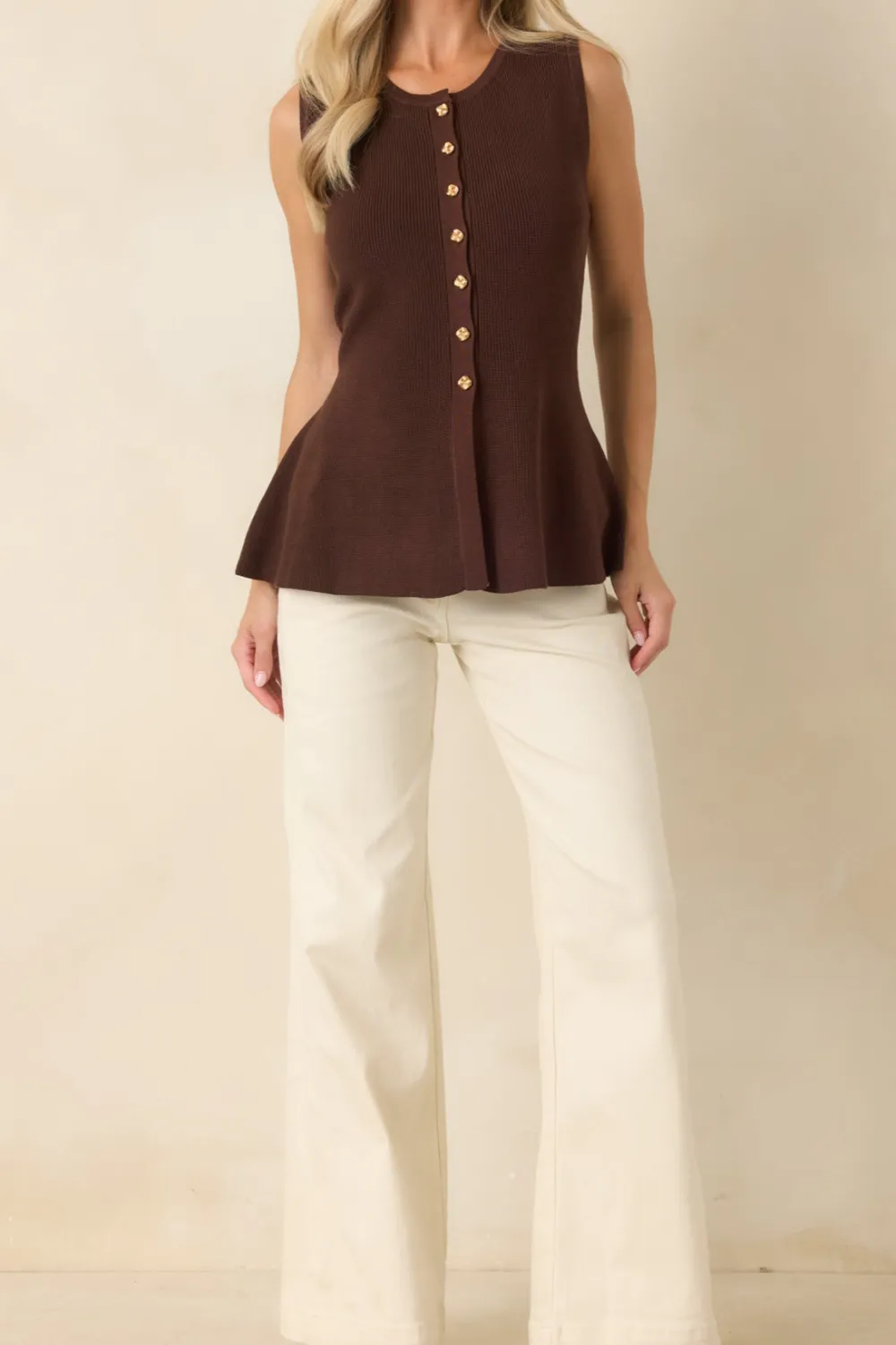 Stretch Wide Leg Jeans