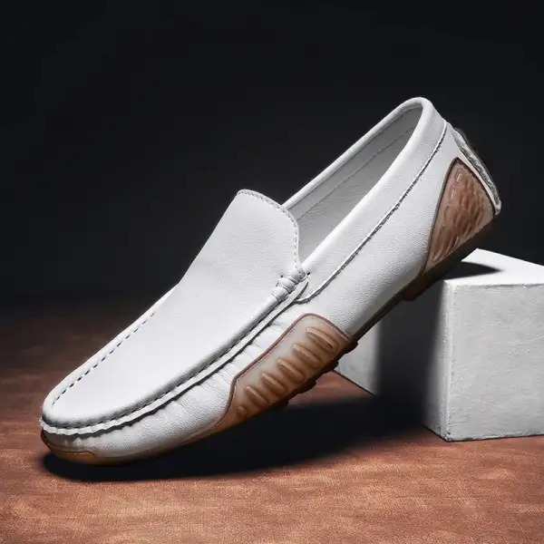 Everyday Casual Leather Moccasins
