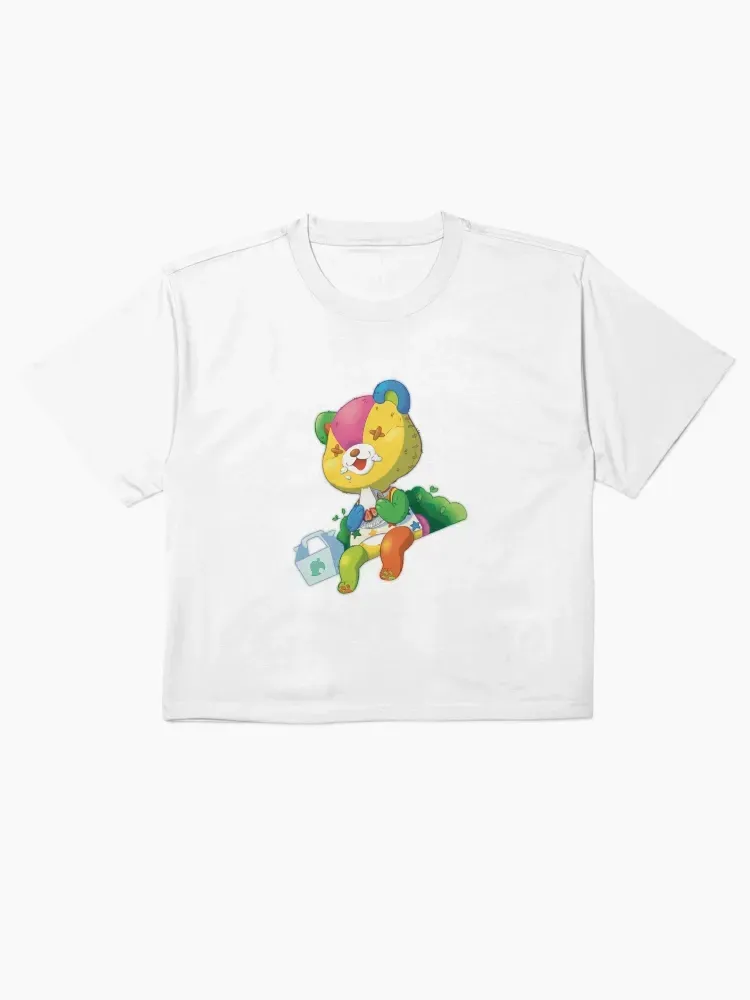 Colorful Bear Printed Women'S T-Shirt