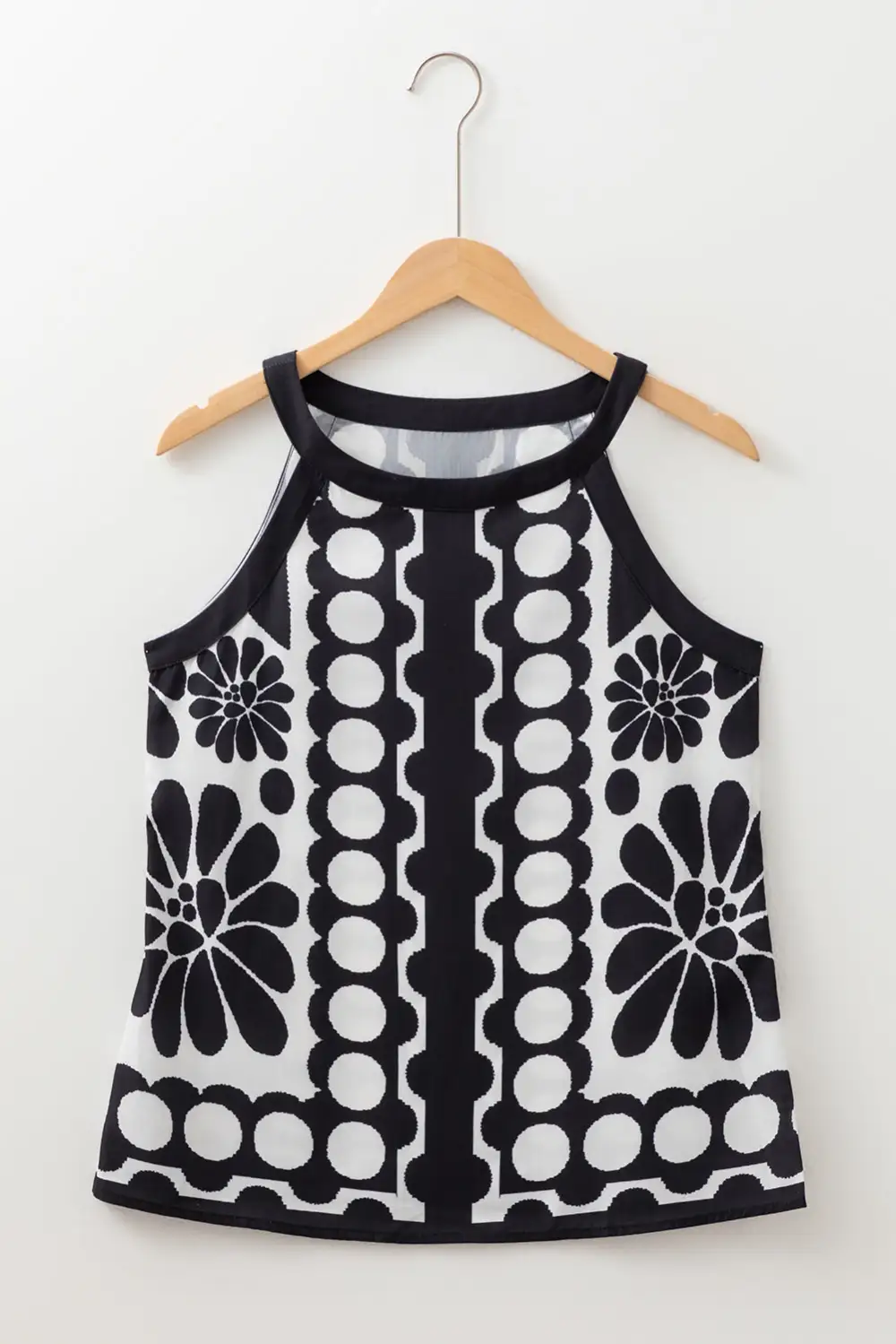 Slim Floral Tank Top