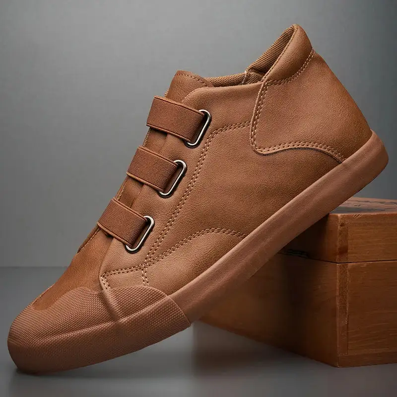 Casual Sneakers with Elastic Straps