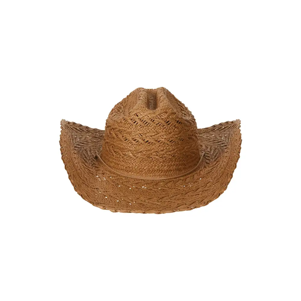 Chevron Weave Paper Straw Cowboy Hat