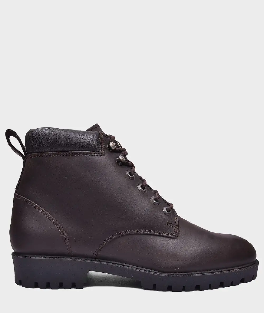 Men's Classic Utility Lace Up Leather Everyday Boots