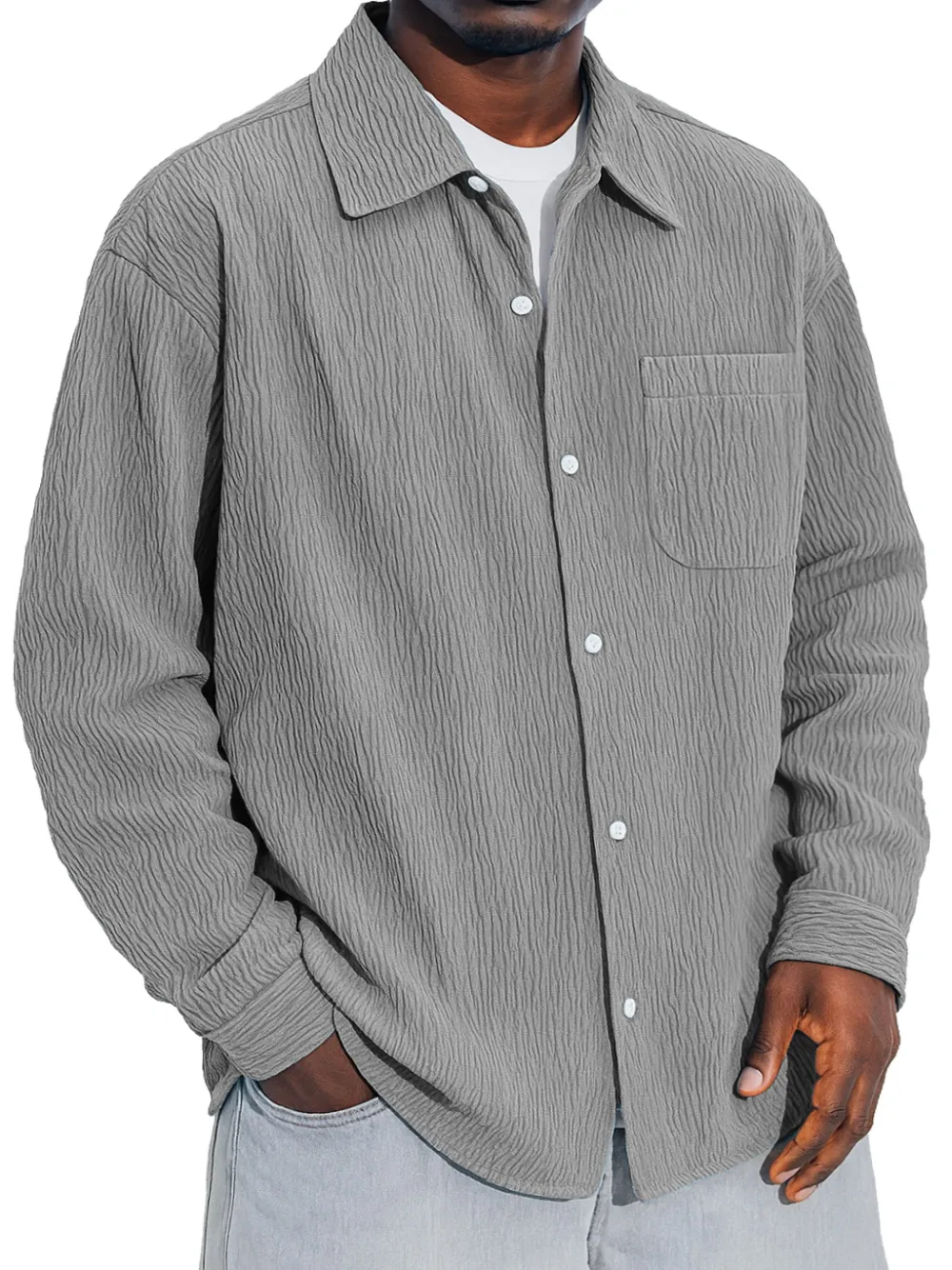 Everyday Long Sleeve Pocket Shirt
