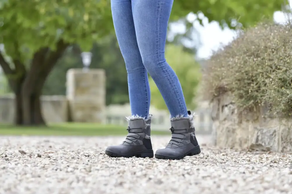 Refined Weather-Ready Leather Riding Boots