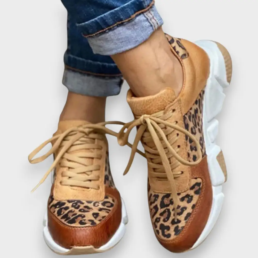 Leopard Print Everyday Casual Sneakers