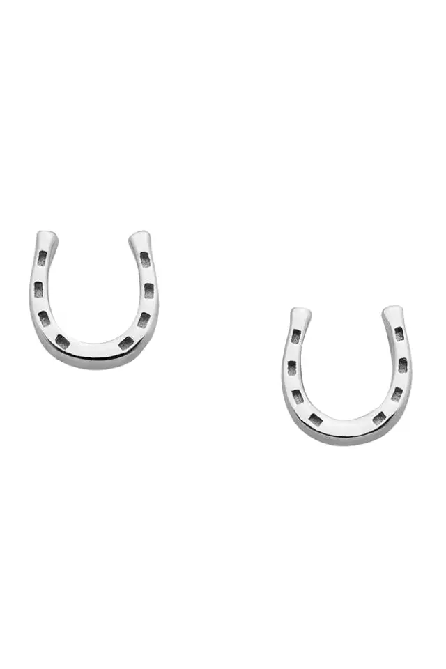 Horseshoe Stud Earrings