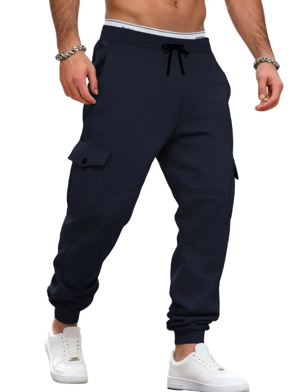 Men's Casual Jogging Pants Cargo Pockets Cargo Pants