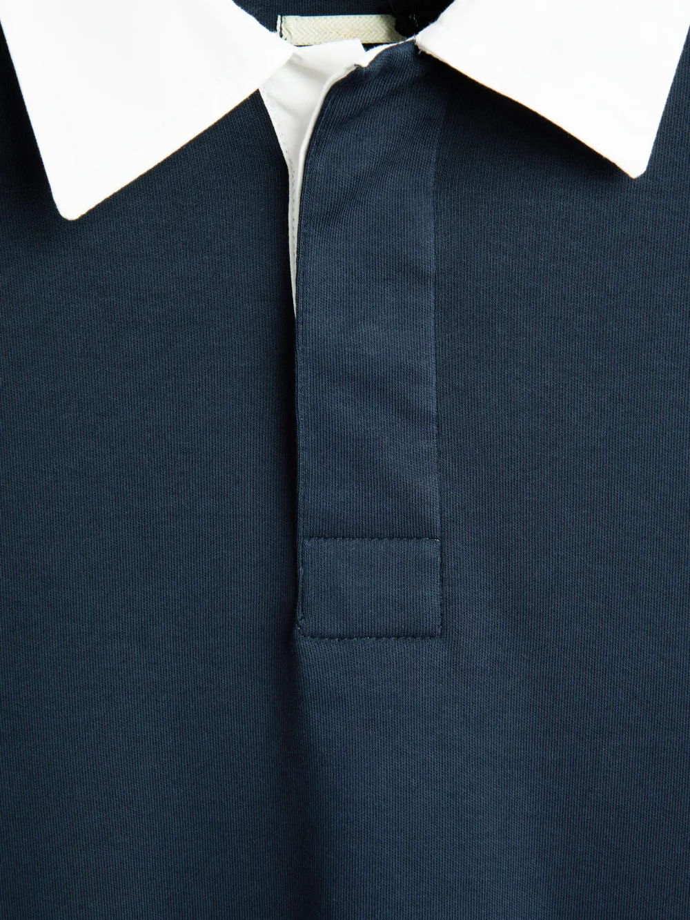Navy Long Sleeve Top Shirt