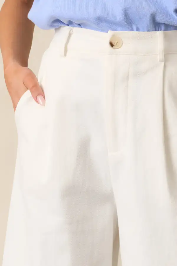It Fate Wide Leg Cropped Jeans