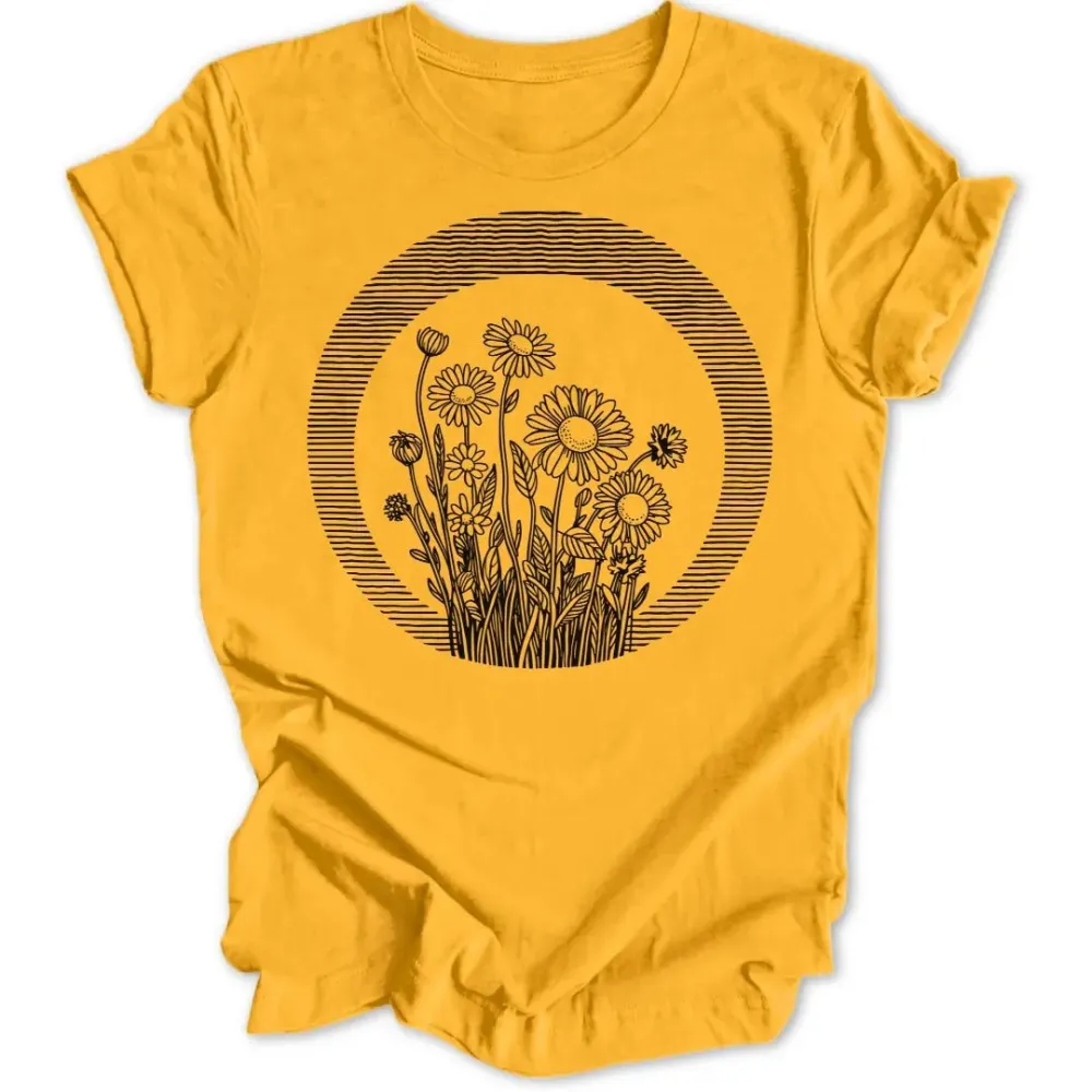 Flower Halo Unisex T-Shirt