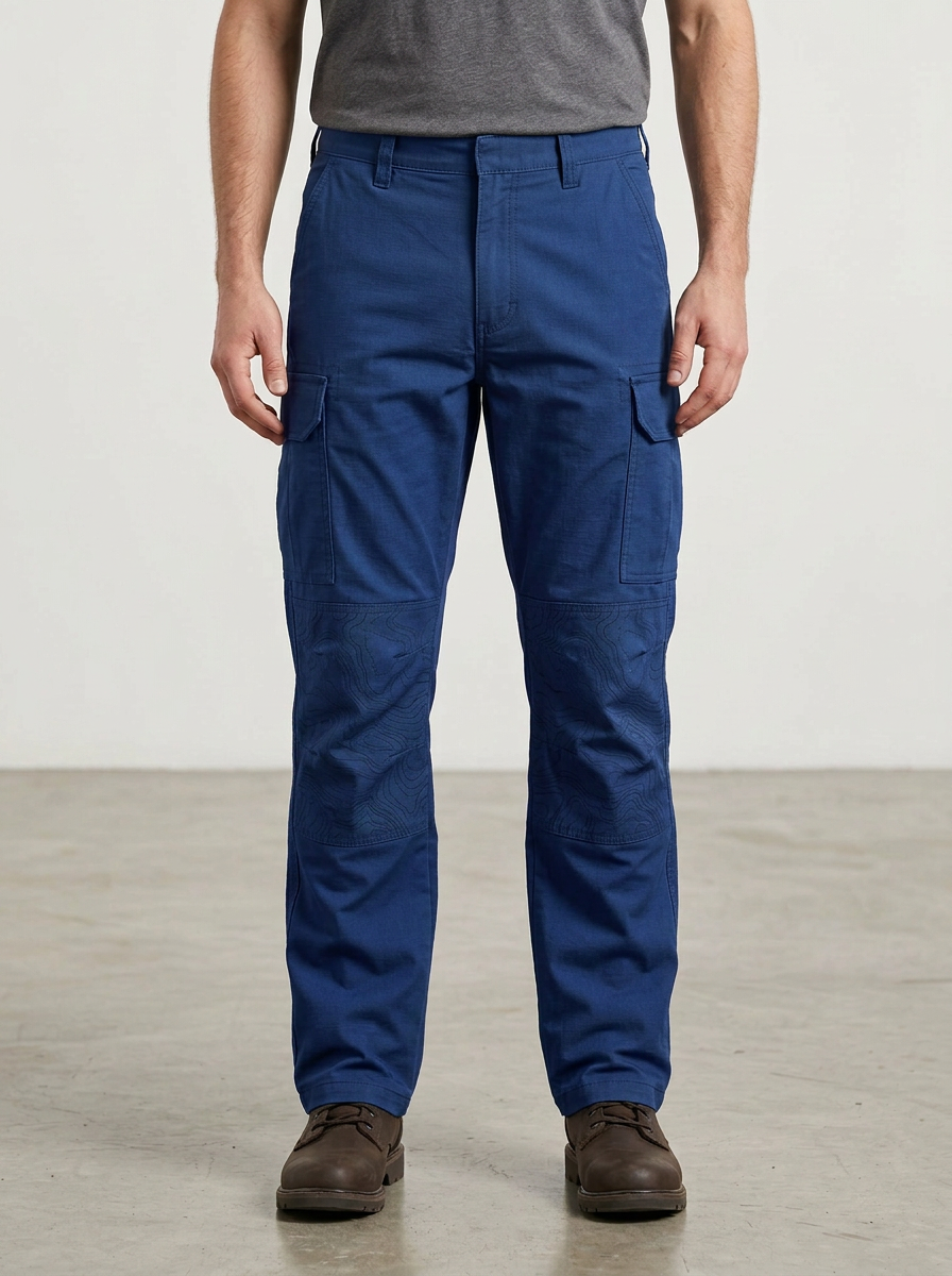 Unisex Outdoor Topographic Map Tactical Work Graphic Pattern Pants