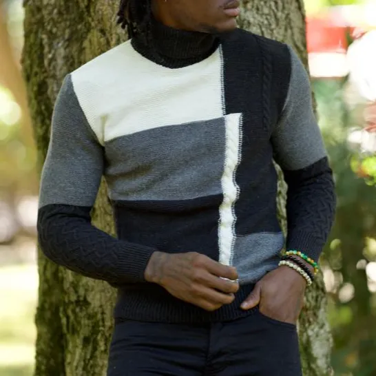 Classic Slim Fit Refined Turtleneck Sweater