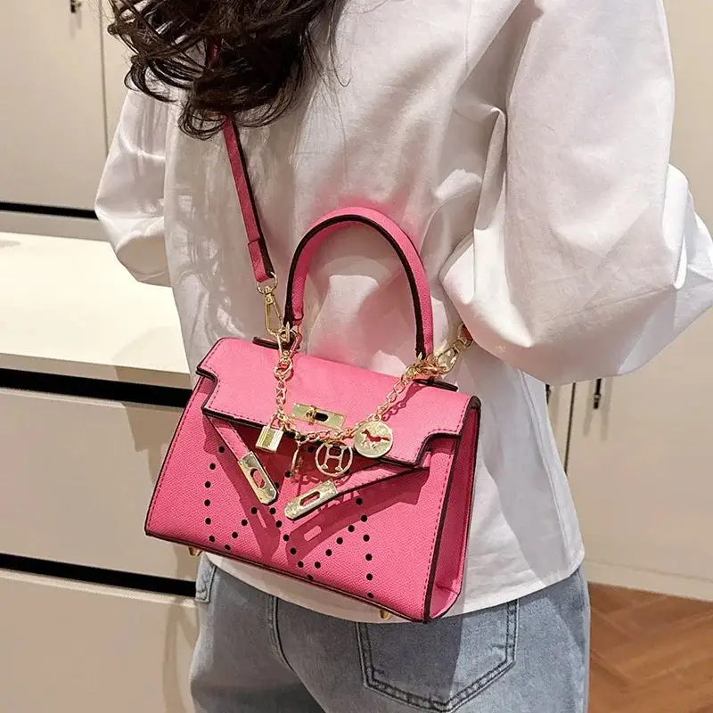Trendsetter: Designer Leather Small Crossbody Handbag